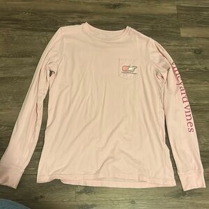 Girls' Valentines Day Whale Long-Sleeve Pocket Tee